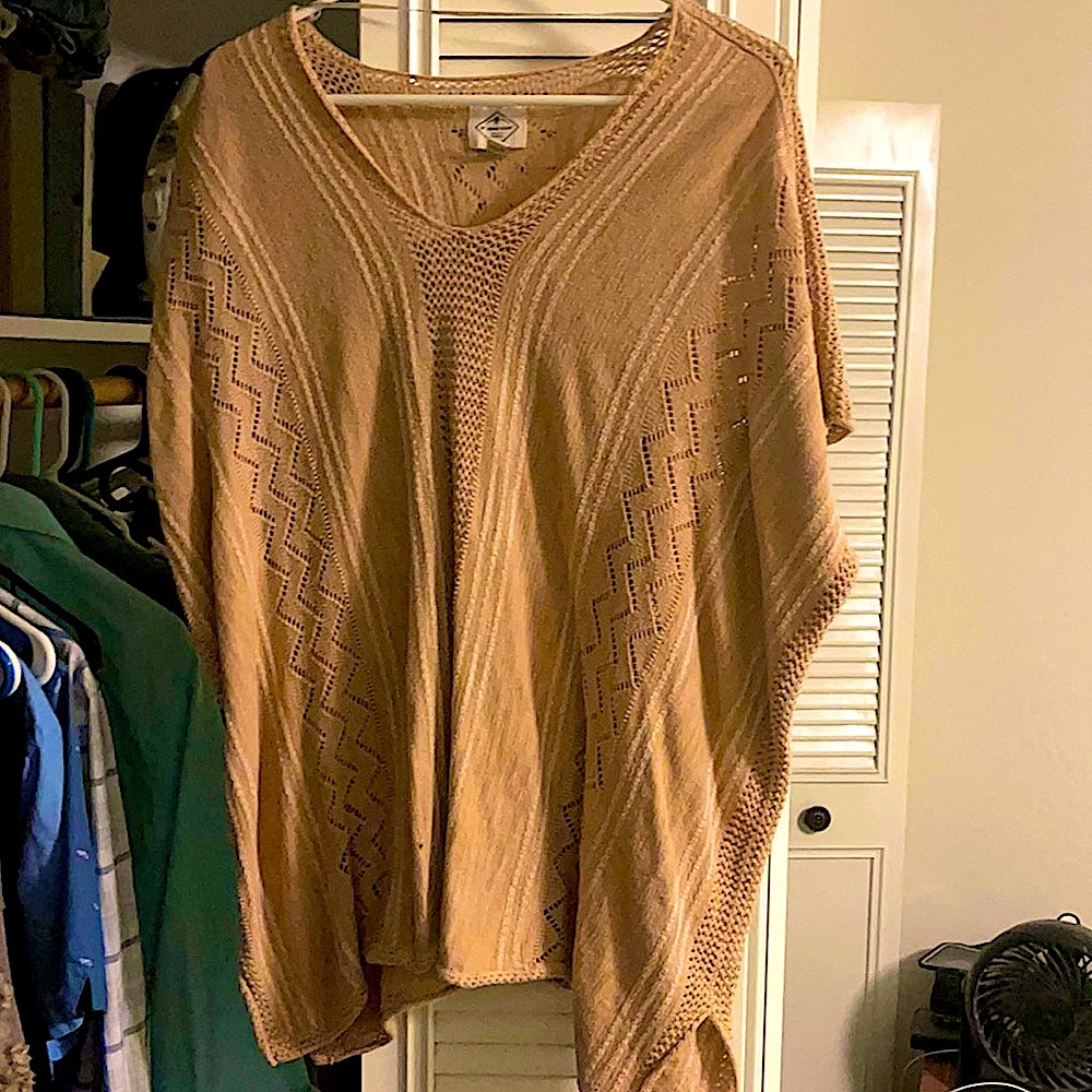 St. John’s Bay Knit Poncho